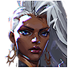Storm portrait — Marvel Rivals hero artwork