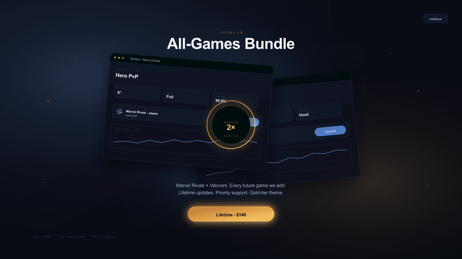 Nimbus for bundle — Blender render